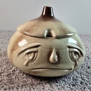 Vintage Sylvac Sad Onion Jar